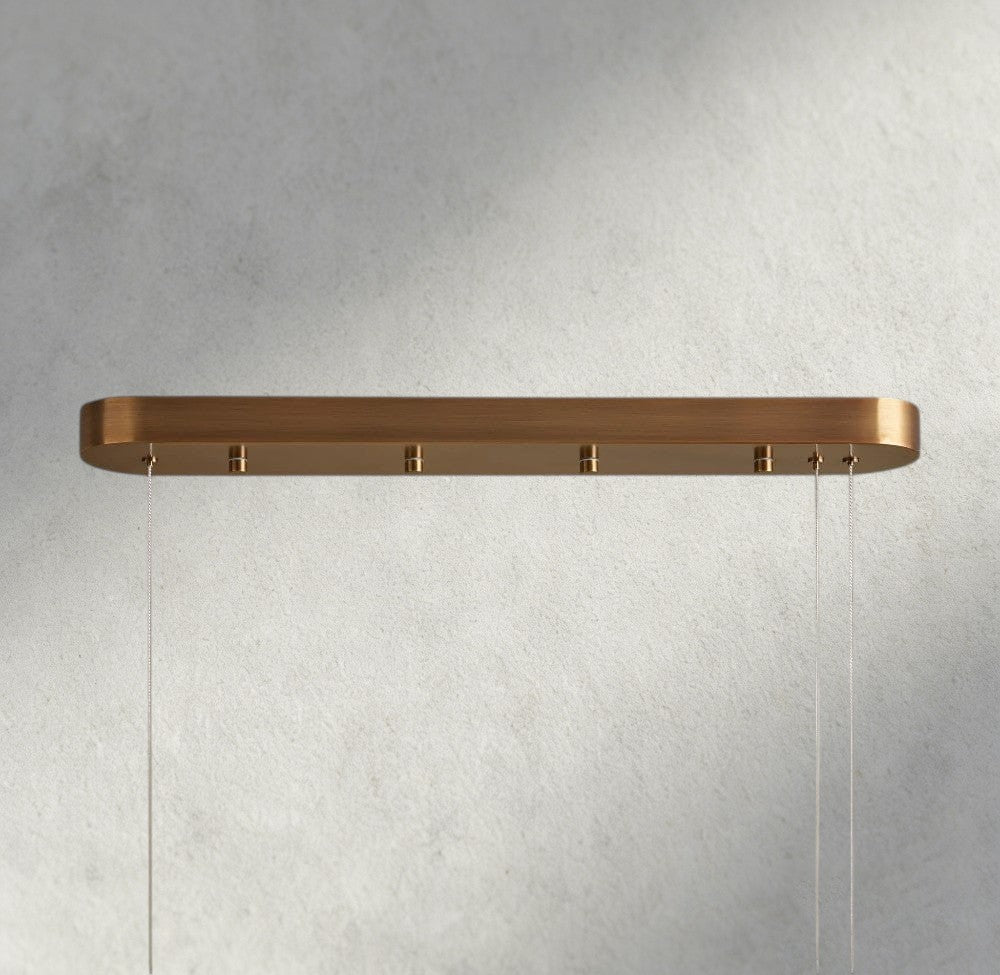 Halima Linear Alabaster Chandelier