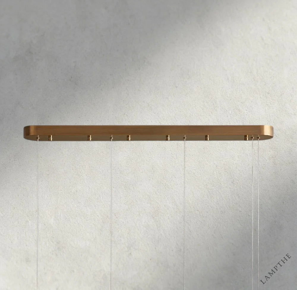 Halima Linear Alabaster Chandelier