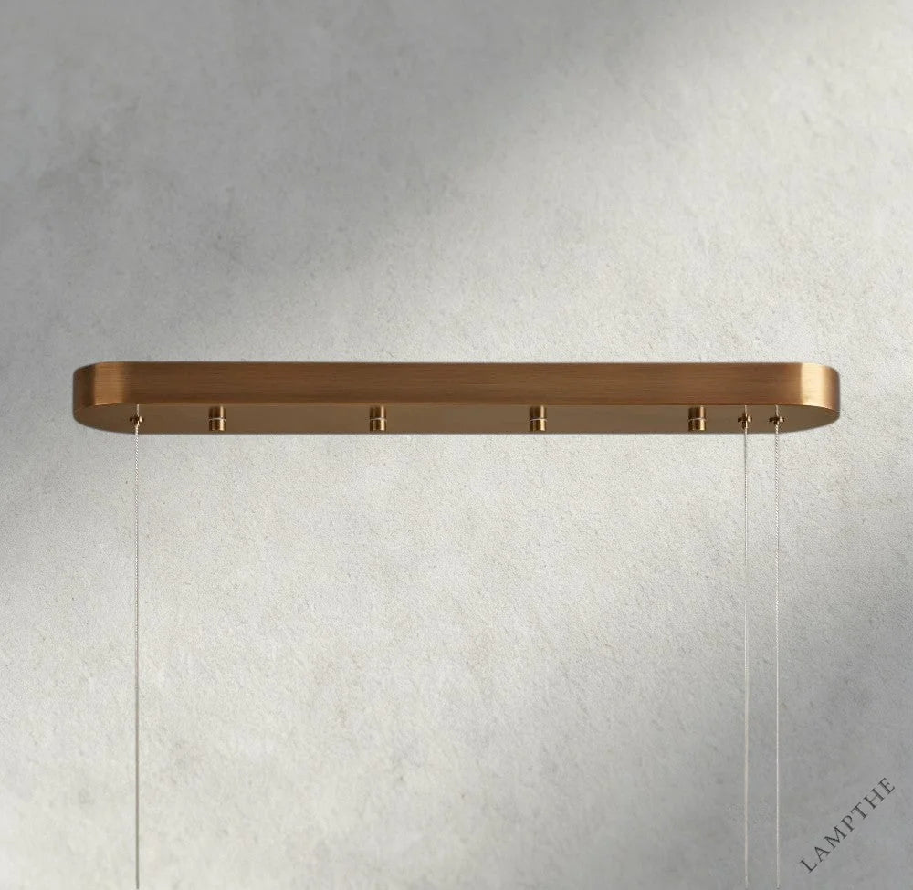 Halima Linear Alabaster Chandelier