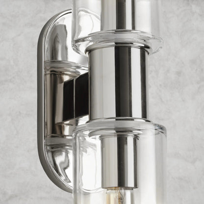 Harlin Double Sconce in Clear