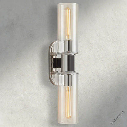 Harlin Double Sconce in Clear