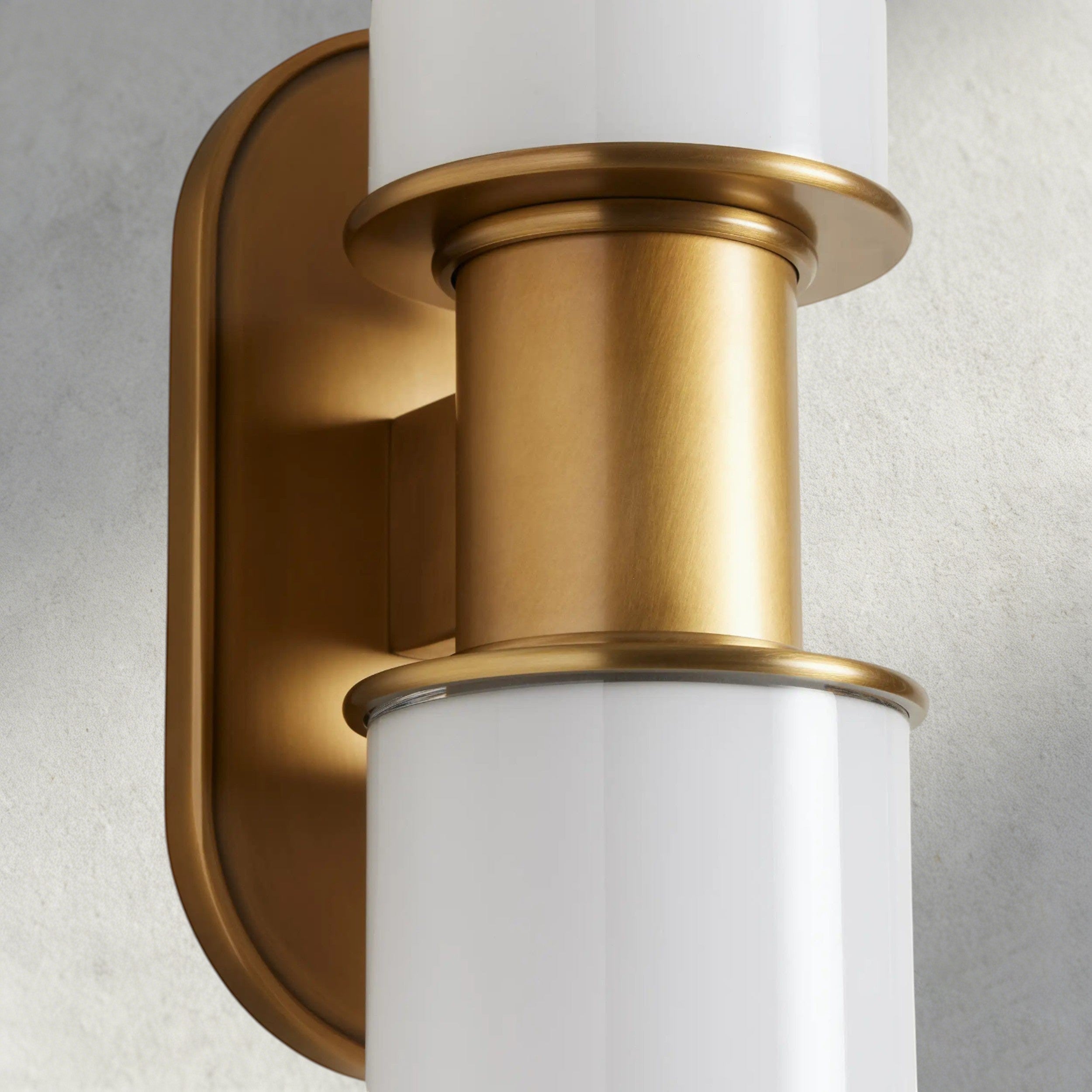 Harlin Double Sconce in Milk