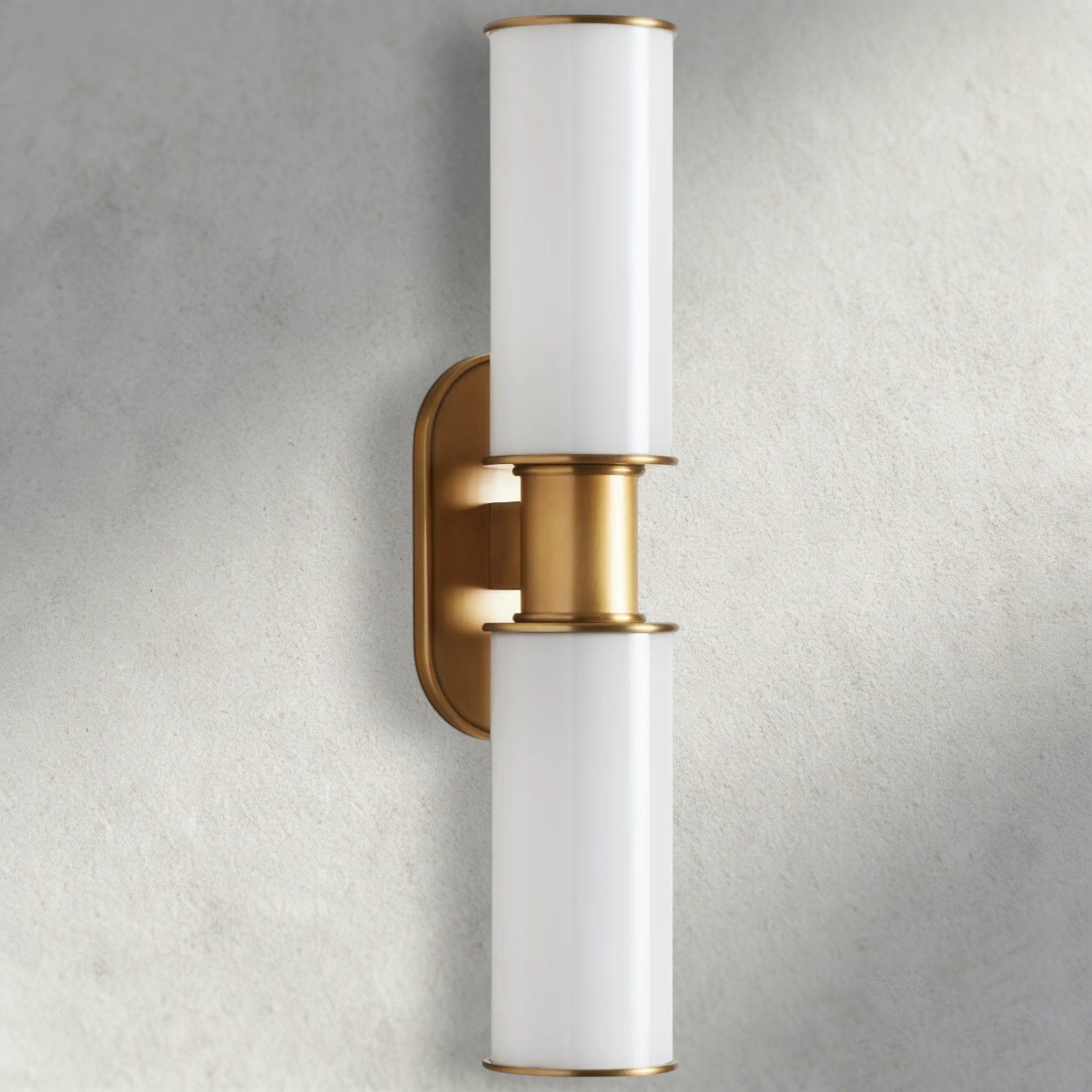 Harlin Double Sconce in Milk