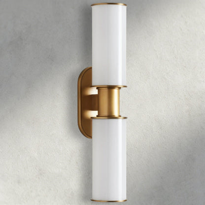 Harlin Double Sconce in Milk