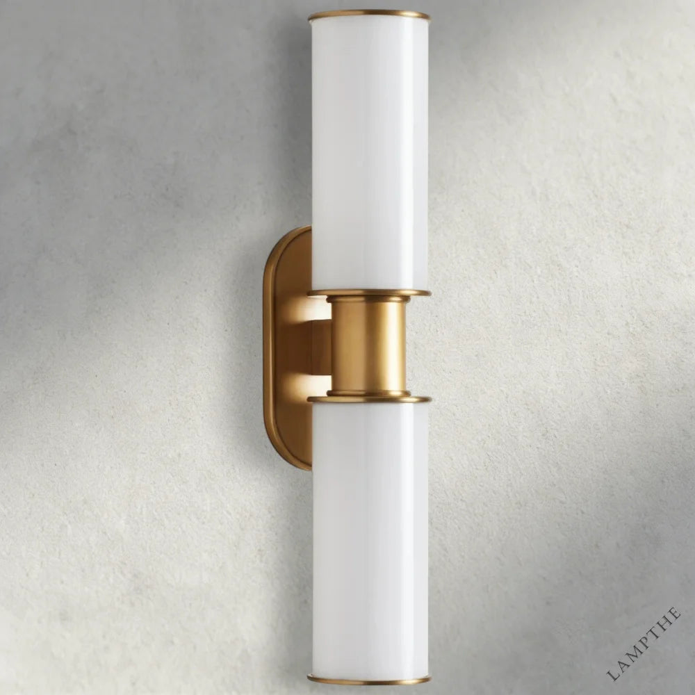 Harlin Double Sconce in Milk