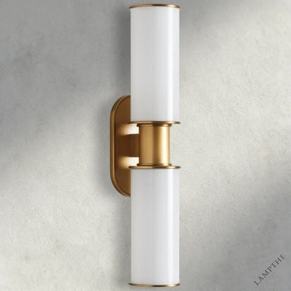 Harlin Double Sconce in Milk