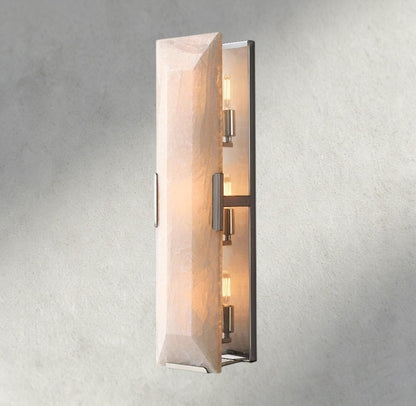 Nickle Harlow Calcite Linear Sconce