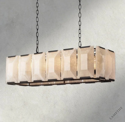 Harlow Calcite Rectangular Chandelier 42", 54", 62", 74"