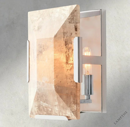 Nickle Harlow Calcite Sconce
