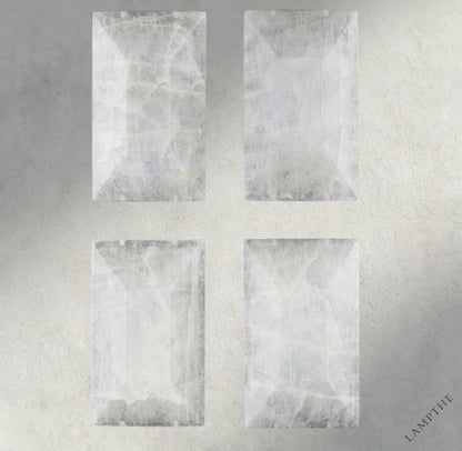 Harlow Calcite Triple Sconce