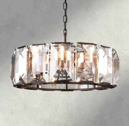 31" / Bronze Harlow Crystal Round Chandelier 19", 31", 43", 60"