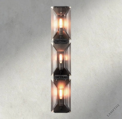 Harlow Crystal Triple Sconce