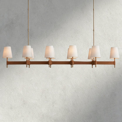 10 Light Hastings Linear Chandelier