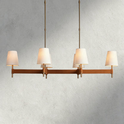 6 Light Hastings Linear Chandelier