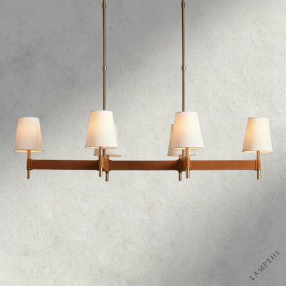 6 Light Hastings Linear Chandelier