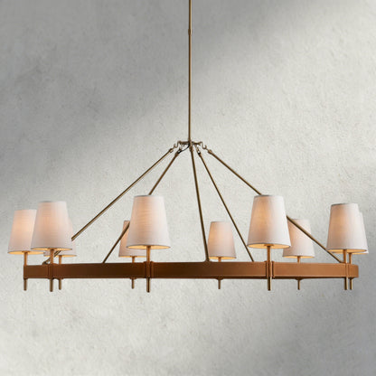 10 Light Hastings Round Chandelier