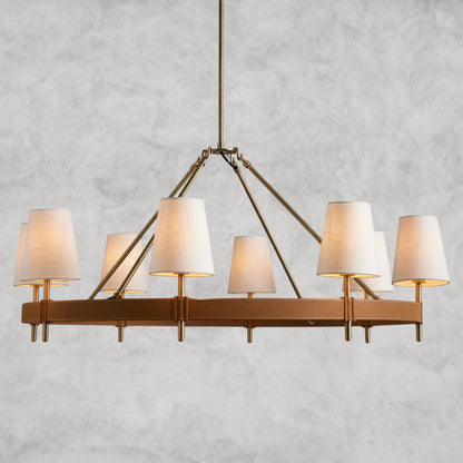 8 Light Hastings Round Chandelier