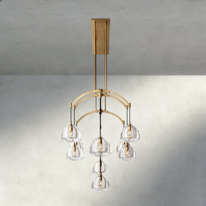 Hemisphere Linear Chandelier 54", 72"