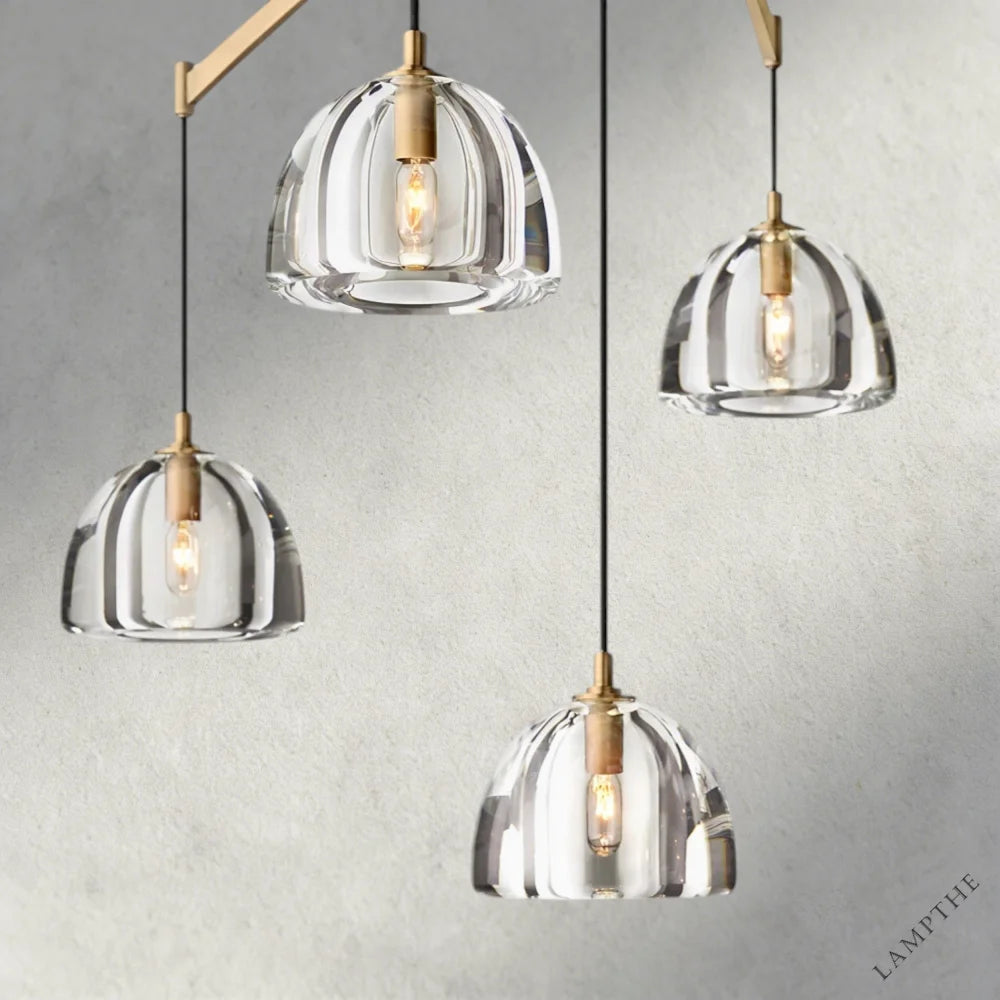 Hemisphere Linear Chandelier 54", 72"