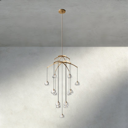 Hemisphere Round Chandelier 36", 48", 60"