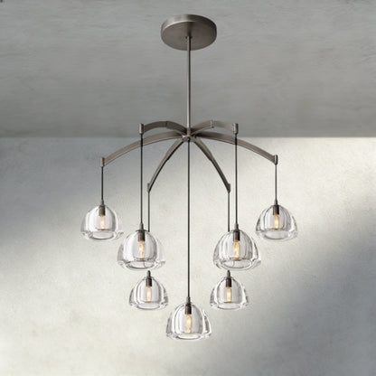 36" / Bronze Hemisphere Round Chandelier 36", 48", 60"