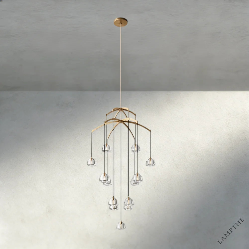 Hemisphere Round Chandelier 36", 48", 60"