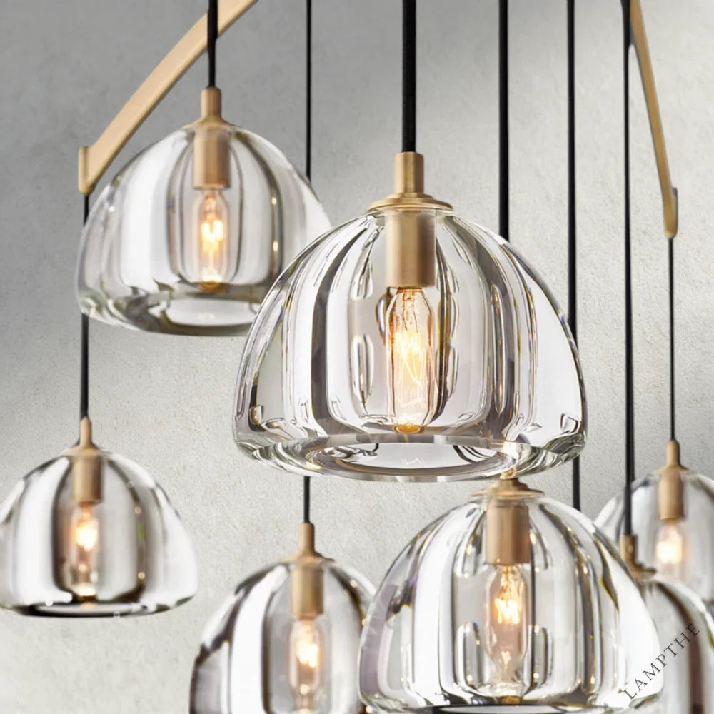 Hemisphere Round Chandelier 36", 48", 60"