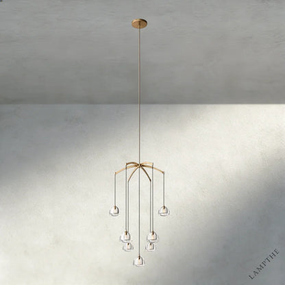 Hemisphere Round Chandelier 36", 48", 60"
