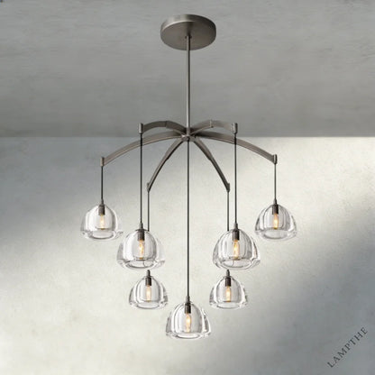 36" / Bronze Hemisphere Round Chandelier 36", 48", 60"