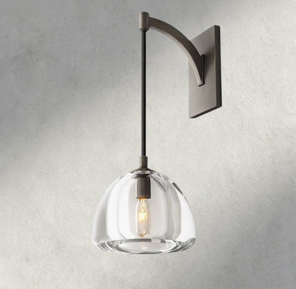 Bronze HEMISPHERE SCONCE