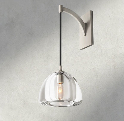 Nickle HEMISPHERE SCONCE