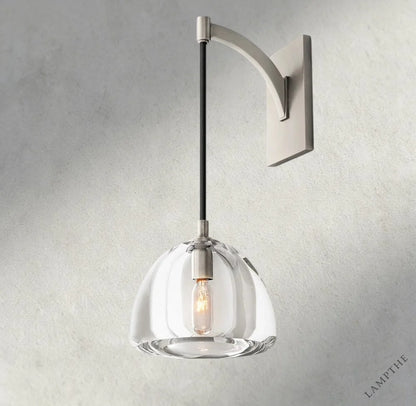 Nickle HEMISPHERE SCONCE