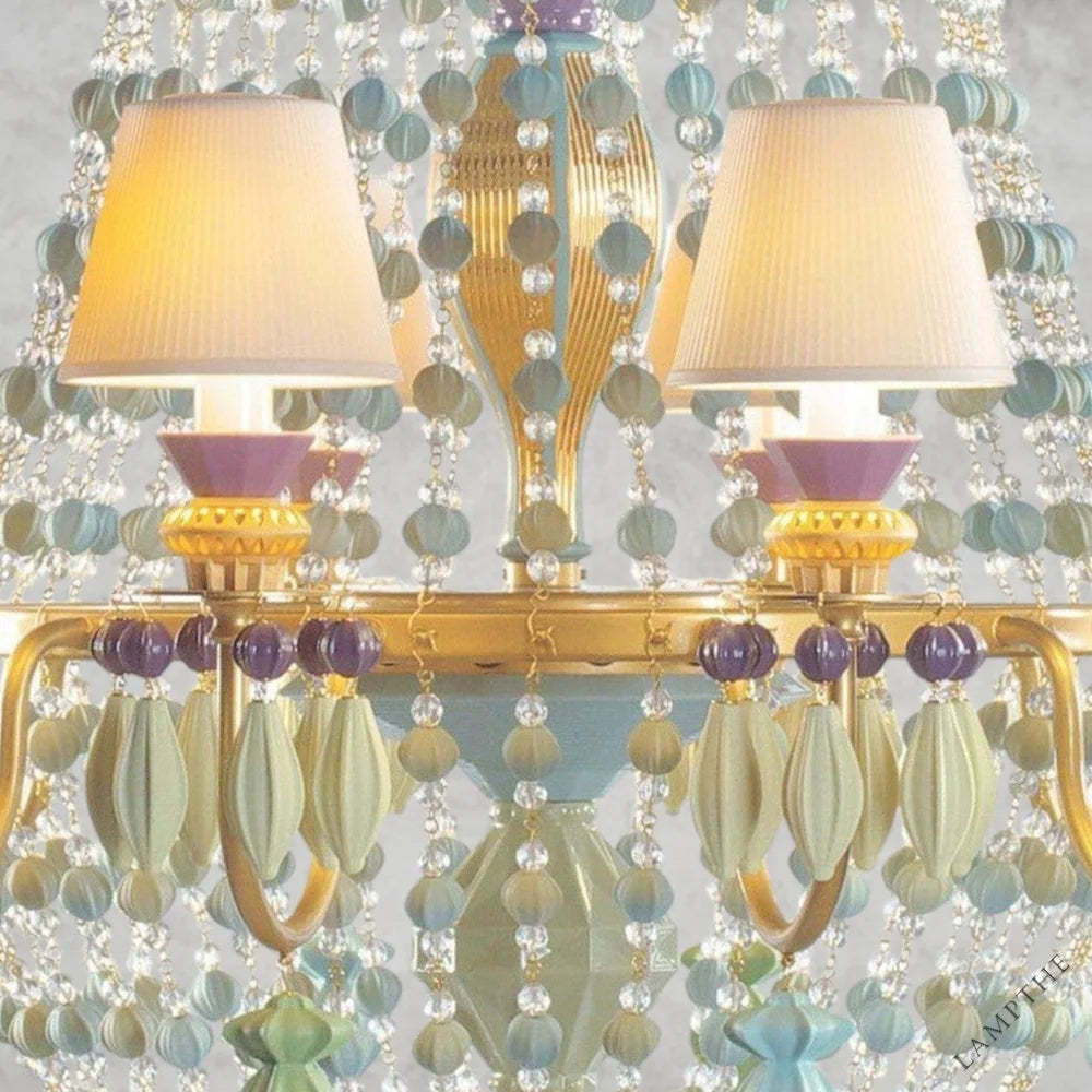 Hermitage Cote d'Azur 12-Lights Chandelier