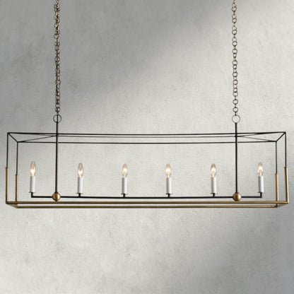 55" Holt Linear Chandelier 43", 55"