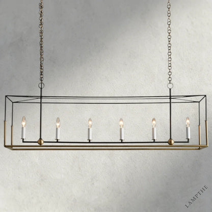 55" Holt Linear Chandelier 43", 55"
