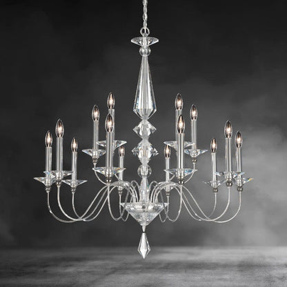 Jamine Crystal Chandelier 36"