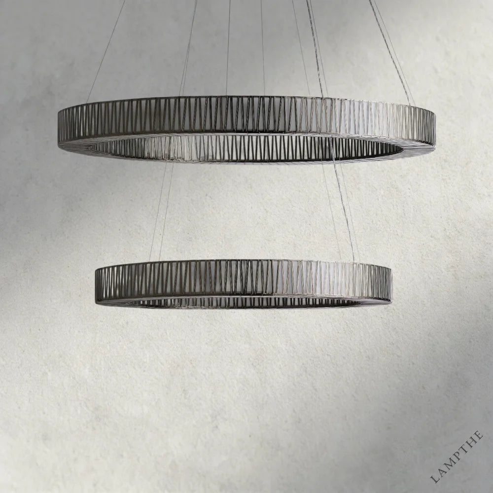 Jeunet 2-Tier Round Chandelier