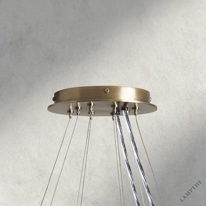 Jeunet 2-Tier Round Chandelier
