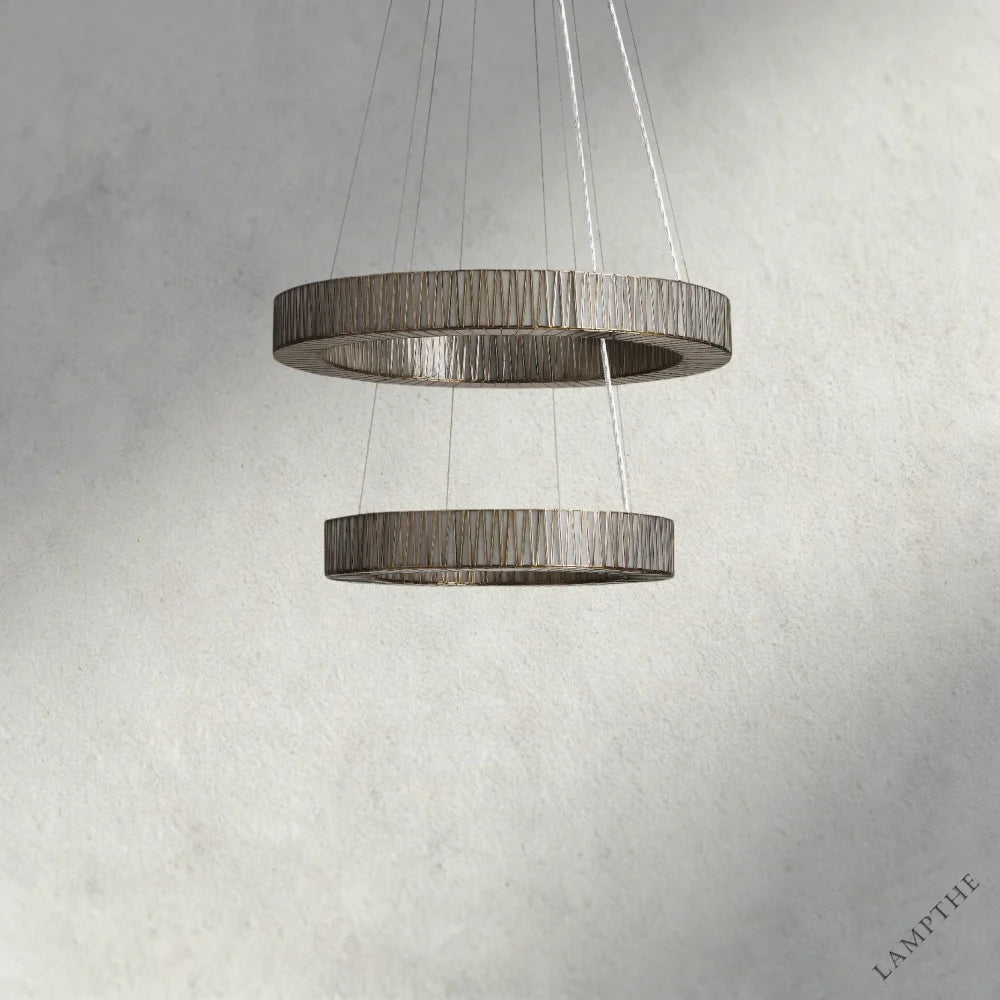 Jeunet 2-Tier Round Chandelier