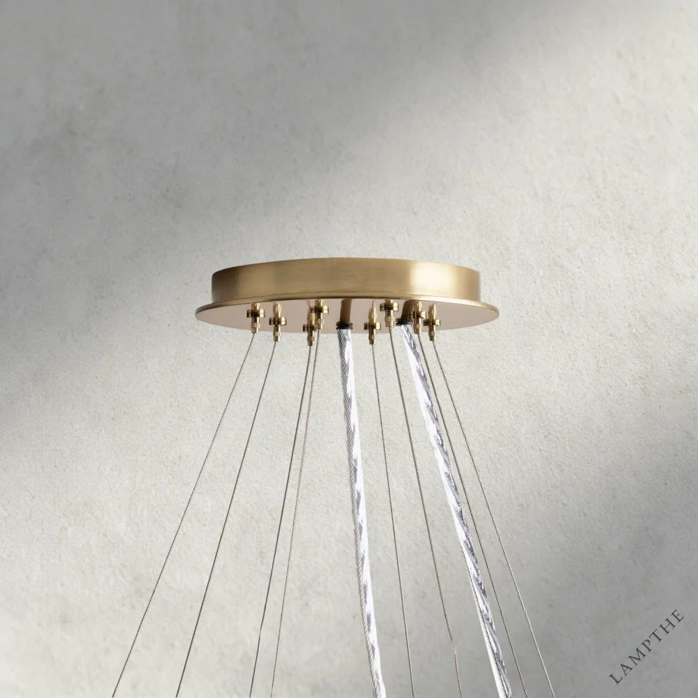 Jeunet 2-Tier Round Chandelier