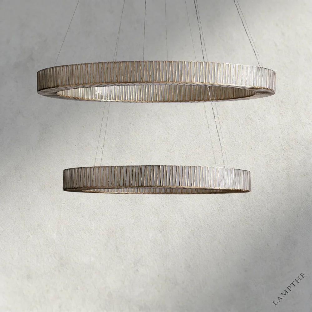 Jeunet 2-Tier Round Chandelier
