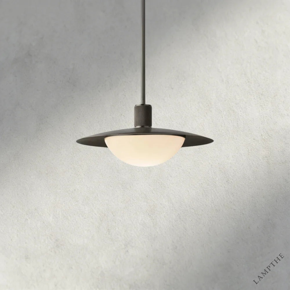 14" / Bronze Kennan Round Pendant 14", 18"