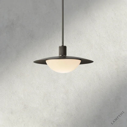 14" / Bronze Kennan Round Pendant 14", 18"