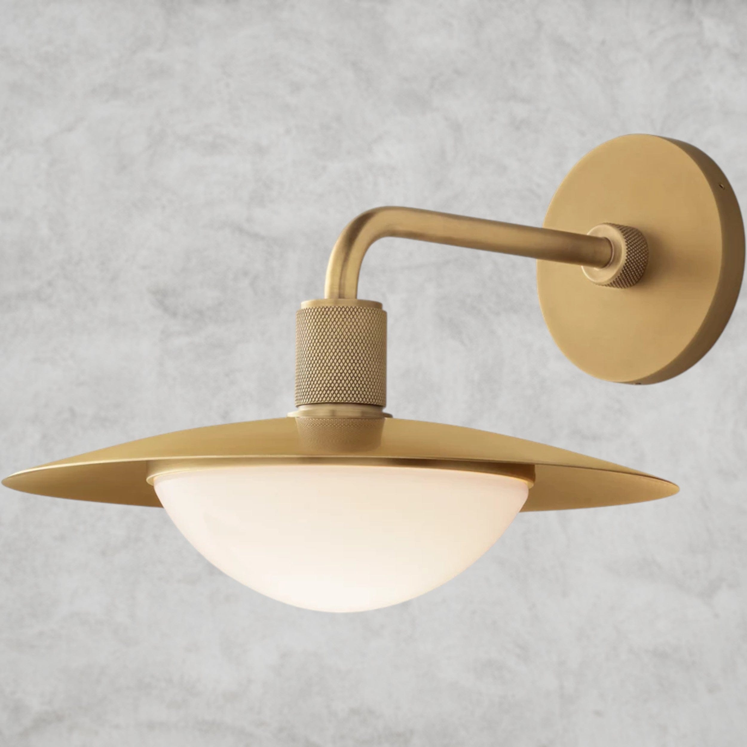 11" / Brass Kennan Round Sconce 11", 14", 18"