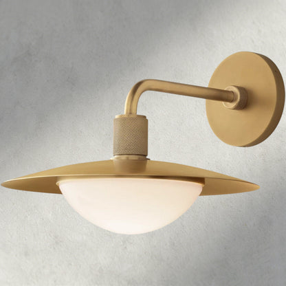 11" / Brass Kennan Round Sconce 11", 14", 18"