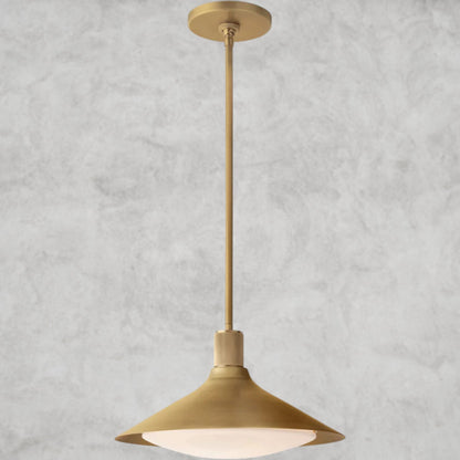 14" / Brass Kennan Tapered Pendant 14", 18"