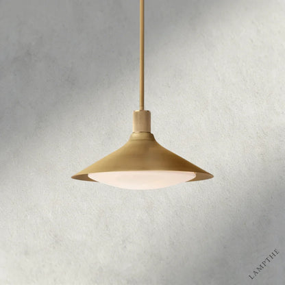 14" / Brass Kennan Tapered Pendant 14", 18"