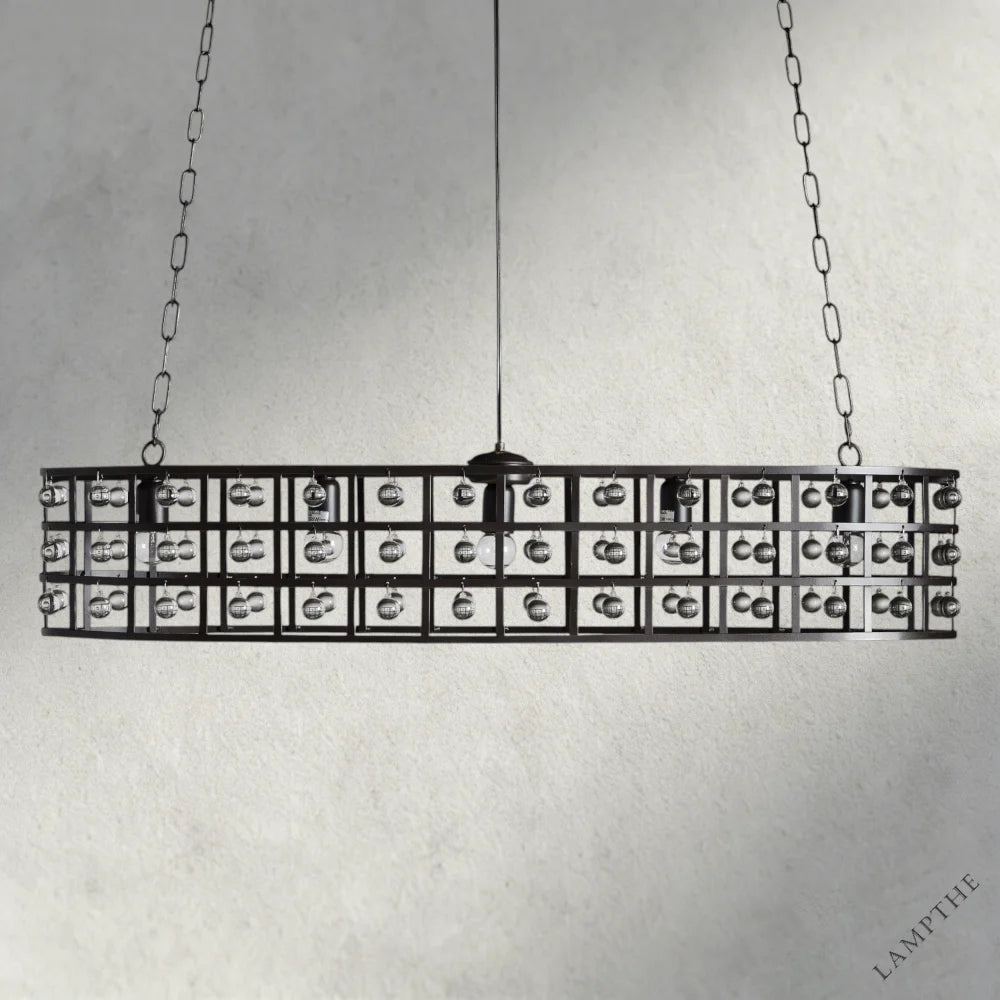 La Cage Oval Chandelier
