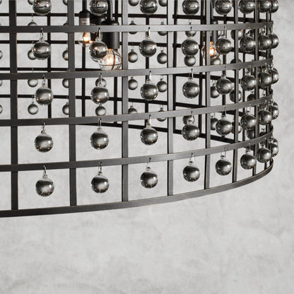 La Cage Round Chandelier 6", 8", 12"