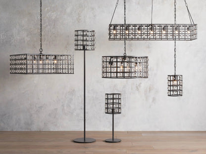 La Cage Round Chandelier 6", 8", 12"